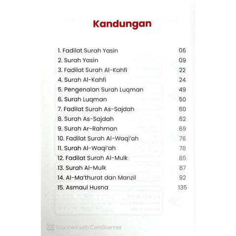 Kumpulan 7 Surah Menakjubkan - MPHOnline.com