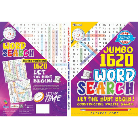 Jumbo 1620 Word Search Let The Hunt Begin - MPHOnline.com