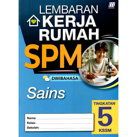 Lembaran Kerja Rumah SPM Sains (Dwibahasa) Ting. 5 '24 - MPHOnline.com