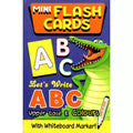 Let's Write Mini Flash Cards - with w/b marker ABC Let's Write Mini Flash Cards - with w/b marker Upper Case & Colours - MPHOnline.com