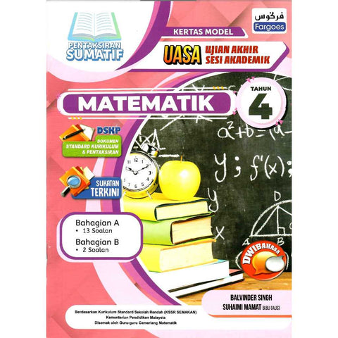 Pentaksiran Sumatif Matematik Tahun 4 - MPHOnline.com