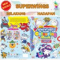 Super Wings Bumper Crayon Series My Adventures Colouring Book Activity - MPHOnline.com