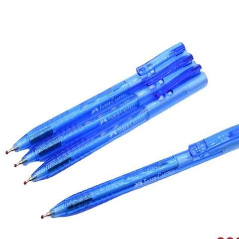 Faber Castell Ball Pen Click X5 Blue 0.5mm (4S) - MPHOnline.com