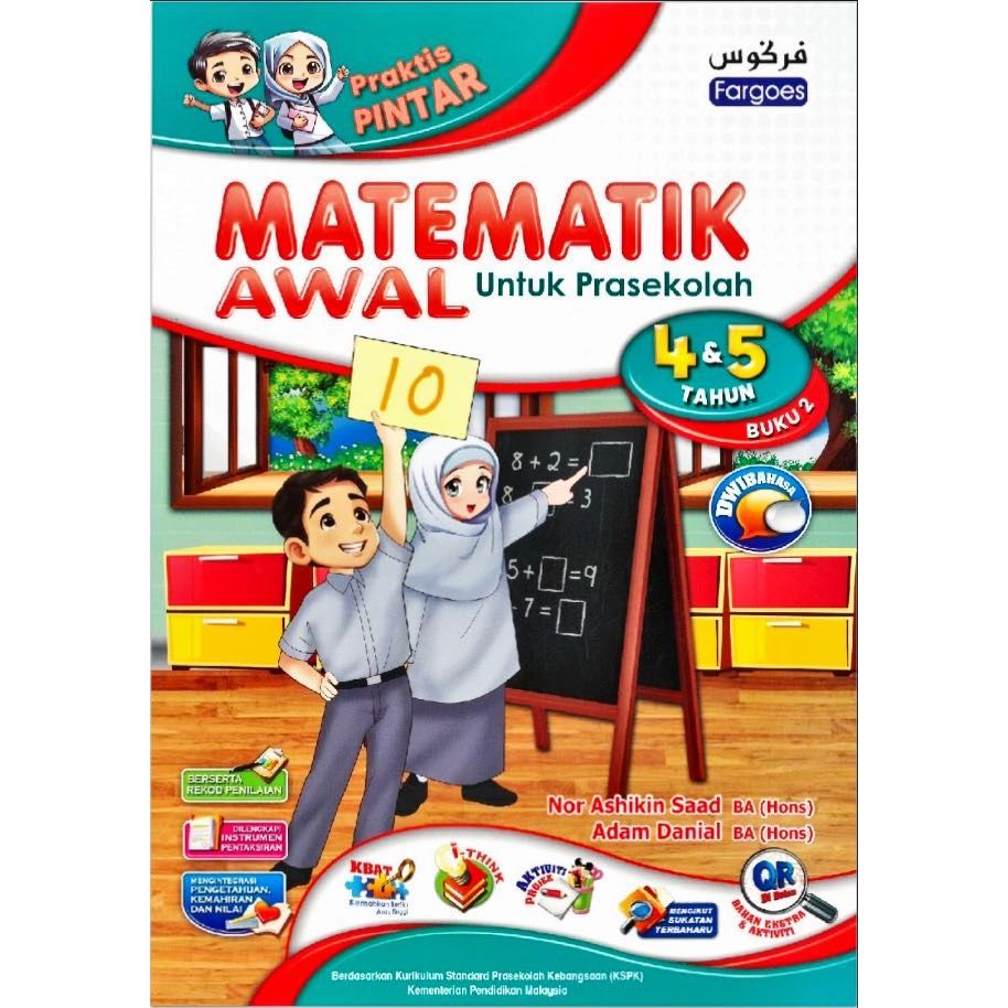 Praktis PINTAR Matematik Awal Untuk Prasekolah 4&5 Tahun – Buku 2 (Dwi ...