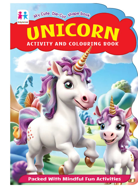 Unicorn Activity and Colouring Book (My Cute Die-Cut Shape Book) - MPHOnline.com