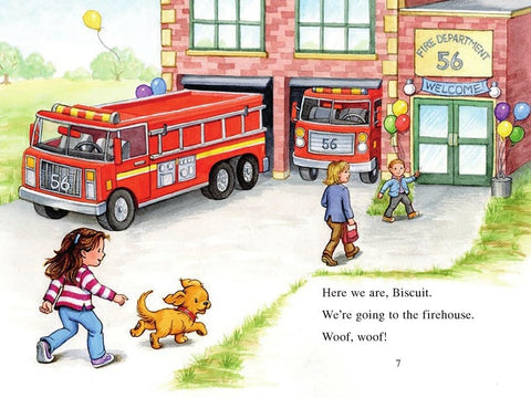A look inside My First I Can Read: Biscuit Visits the Firehouse - MPHOnline.com