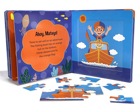 My First Puzzle Book: Moonbug Blippi - MPHOnline.com