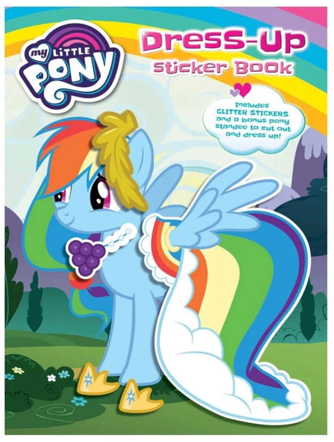 My Little Pony Dress-Up Sticker Book - MPHOnline.com