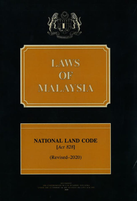 Land Code R&b National Land Code (Act 828) - Revised 2020 – MPHOnline.com