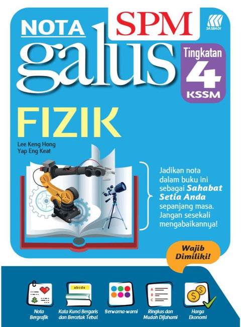 Nota Galus SPM Fizik Tingkatan 4 2024 - MPHOnline.com