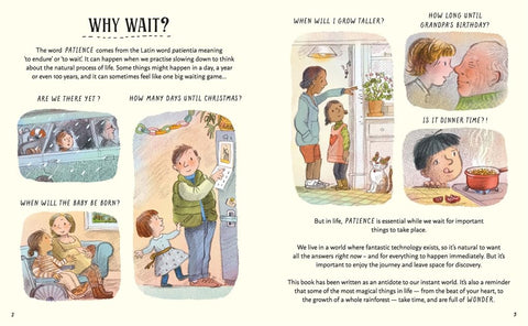 A look inside Patience: A Slow Down Book by Rachel Williams (9781915569387) - MPHOnline.com