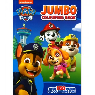 Paw Patrol Jumbo Colouring Book - MPHOnline.com