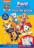 Paw Patrol Paint with Water Poster Book - MPHOnline.com