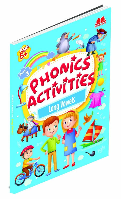 Phonics Activities Book 3: Long Vowels - MPHOnline.com