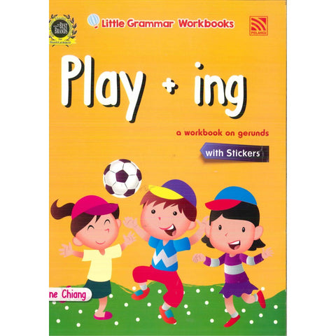 Little Grammar Workbooks With Stickers - Play + Ing - MPHOnline.com