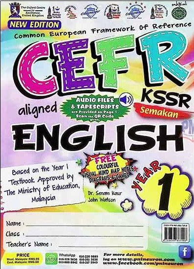 Cefr Aligned English Kssr - Yr 1 (New Edition) (9789838867498) - MPHOnline.com