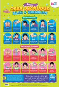 Poster Belajar Cara Berwuduk - MPHOnline.com