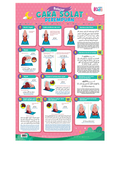 Poster Belajar Cara Solat Perempuan - MPHOnline.com