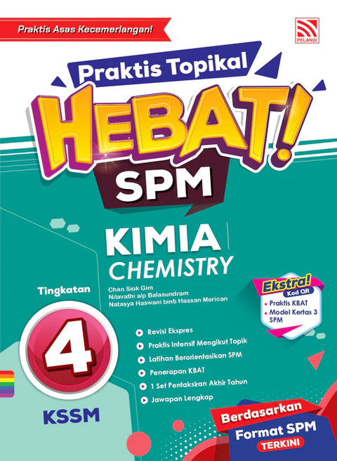 Praktis Topikal Hebat KSSM (2024) Kimia Tingkatan 4 - MPHOnline.com