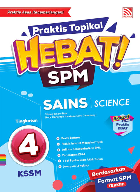 Praktis Topikal Hebat KSSM (2024) Sains Tingkatan 4 - MPHOnline.com