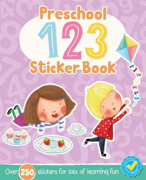 S & A Preschool 3 - Preschool 123 Sticker Book - MPHOnline.com