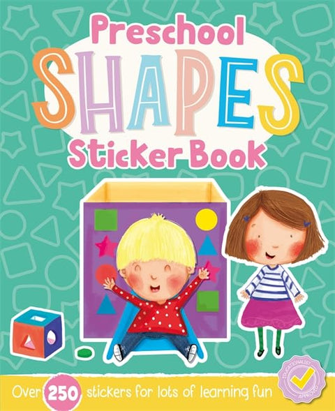 S & A Preschool 3 - Preschool Shapes Sticker Book - MPHOnline.com