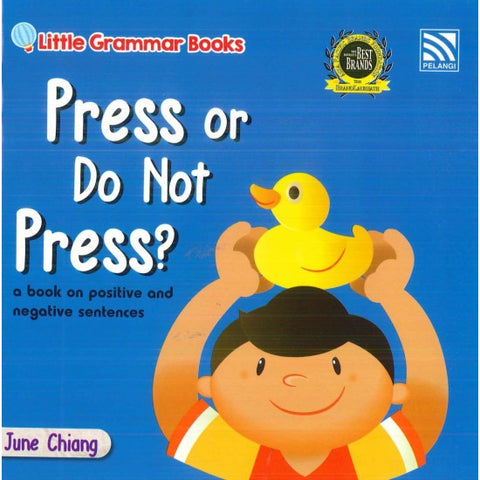 Little Grammar Books - Press Or Do Not Press - MPHOnline.com