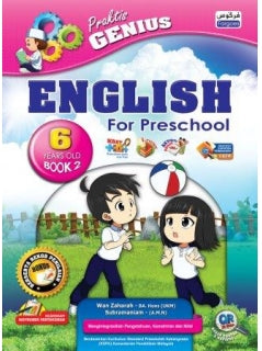 Praktis Genius English For Preschool 6 Years Old-Book 2 - MPHOnline.com