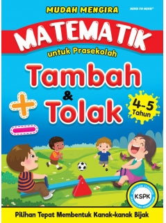 Mudah Mengira Tambah & Tolak ( 4-5 Tahun ) - MPHOnline.com