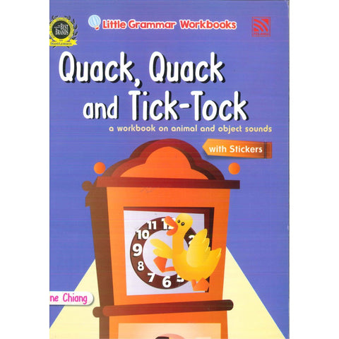 Little Grammar Workbooks With Stickers - Quack, Quack And Tick-Tock - MPHOnline.com