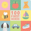 100 First Words Padded Learning Book - MPHOnline.com