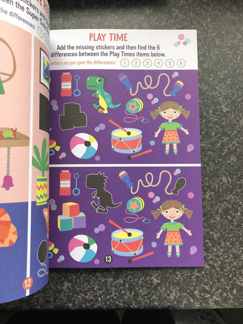 Spot the Difference: Activity Book with Press-Out Pages - MPHOnline.com