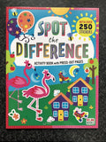 Spot the Difference: Activity Book with Press-Out Pages - MPHOnline.com