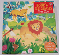 Usborne Book & 3 Jigsaws: The Zoo - MPHOnline.com