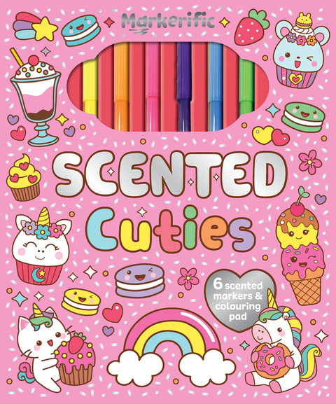 Scented Cuties Colouring Fun (Markerific Activity Folder) - MPHOnline.com
