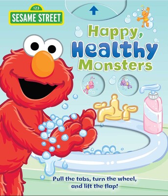 Sesame Street: Happy, Healthy Monsters (Pull, Turn & Lift) - MPHOnline.com