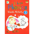 Activity Book - I Love Phonics Vowels 3 - MPHOnline.com