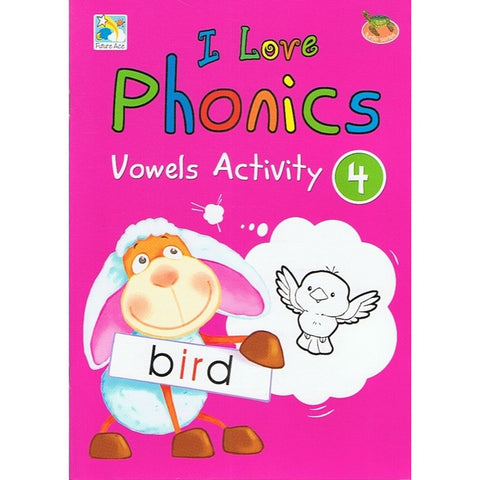 Activity Book - I Love Phonics Vowels 4 (9789814230643) - MPHOnline.com