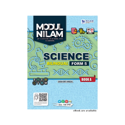 Modul Nilam 21St Century T&L Science Book A  F5 Bilingual 2023 - MPHOnline.com