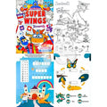 Siri Terbang Buku Aktiviti Mewarna Super Wings Dinamik - MPHOnline.com