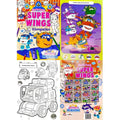 Siri Terbang Buku Aktiviti Mewarna Super Wings Kompeten - MPHOnline.com