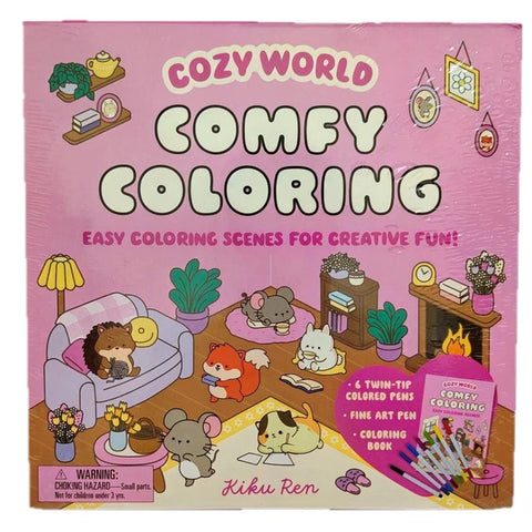 TW: Cozy World Comfy Colouring - MPHOnline.com