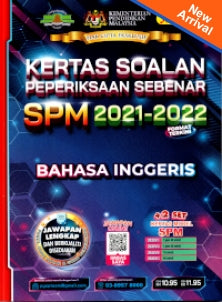 Kertas Soalan Peperiksaan Sebenar SPM Bahasa Inggeris - MPHOnline.com