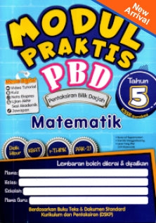 Modul Praktis PBD Mate Tahun 5  '23 - MPHOnline.com