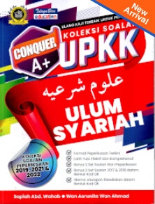 Conquer A+ Koleksi Soalan UPKK Ulum Syariah - MPHOnline.com