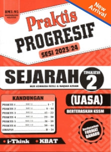 Praktis Progresif  Sesi 2023/24 KSSM Sejarah Tingkatan 2 - MPHOnline.com