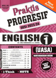 Praktis Progresif  Sesi 2023/24 KSSM English Form 1 - MPHOnline.com