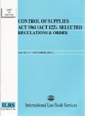 Control Of Supplies Act 1961 (Act 122) - MPHOnline.com