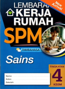 Lembaran Kerja Rumah SPM Sains (Dwibahasa) Ting. 4 '24 - MPHOnline.com