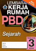 Lembaran Kerja Rumah PBD Sejarah Ting. 3 '24 - MPHOnline.com